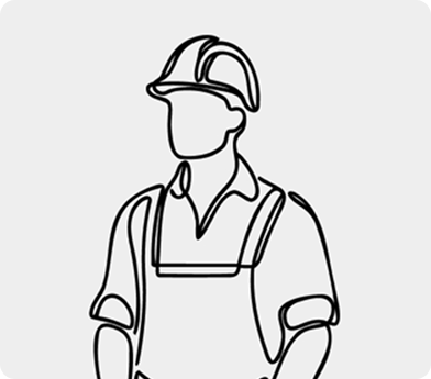 tot-sol quienes somos | obrero de Tot-sol ilustración