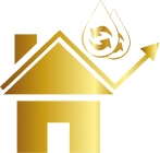 ventilación forzada Mallorca Tot-sol interior | casa con flecha icono oro